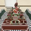 Football Party Decorations - Football Party Supplies Including 164Pcs Football Plates, Party Napkins, Football Tablecloth for Kids Fans Tailgate Gameday Football Birthday Party, Serve 40 Guests