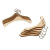 Toddmomy 10pcs Dolls Doll Jewelry Hanger Dog Closet for Small Dogs Pants Hanger Princess Doll Hanger Bjd Outfits for Doll Hangers Suit Hanger Pet Child Wooden Little Doll