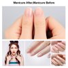 Manicure Tool, Premium Ceramic Nail Drills, Nail Drill Bits Smooth Tip Drill Bits Professional Nail Cutters Bits for Acrylic Nails, Safety Cuticle Clean Gel Removal(01# Fire Arrow M)