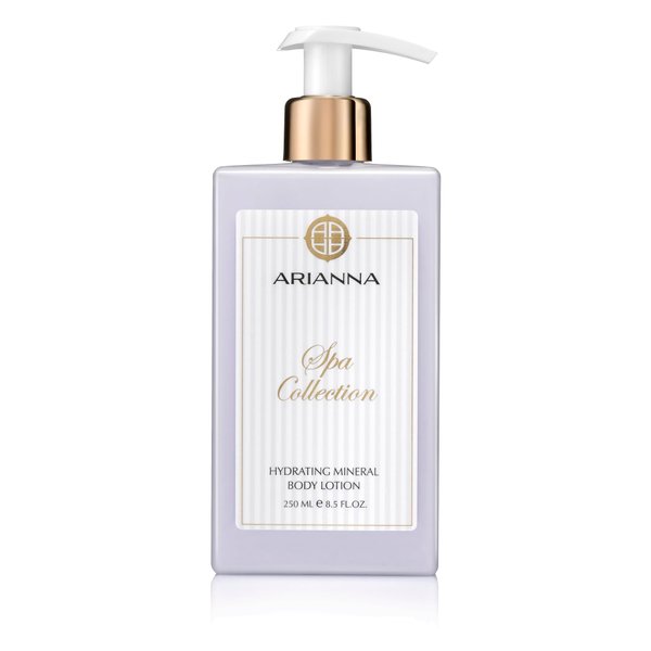 ARIANNA-SKINCARE Hydrating Mineral Body Lotion Natual Water-Based not greasy Lotion Nurturing and Soothing Daily Lotion (Chamomile & Lavender)