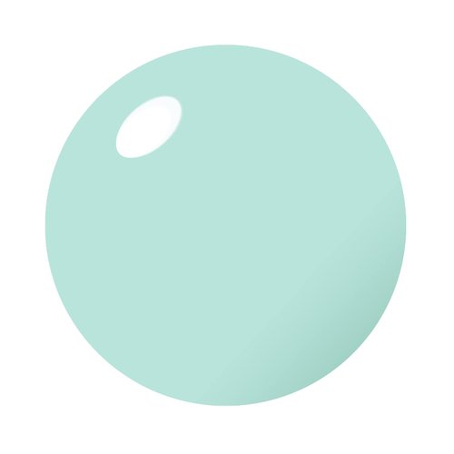 Vishine Nail Gel Polish, 15ml Soak Off Nail Gel Polish Nail Art Manicure Salon DIY Long-lasting, UV LED Lamp Required - Light Mint Green 0.5 OZ