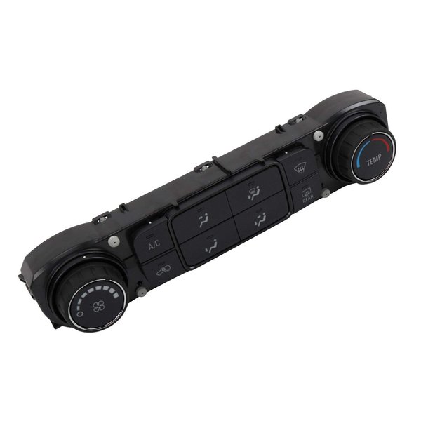 GM Genuine Parts 15-74848 Black Carbon Heating and Air Conditioning Control Panel Assembly