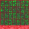 Partywind 560 Luminous Styles Valentine's Day Temporary Tattoos, 56 Sheets Glow Heart Love Tattoo Stickers for Kids Party Decorations Supplies, Valentines Goodie Bag Stuffers Games Toys