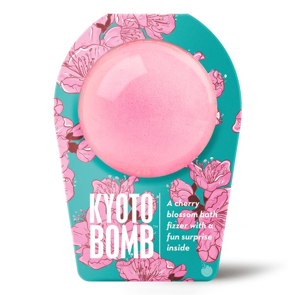 DA BOMB Kyoto Bath Bomb 7oz, Pink