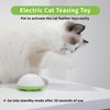 PETGEEK Automatic Cat Toy, Interactive Cat Toy with Mouse Sound Squeaky, Kitty Toys for Cat Small, Feather Cat Toys for Indoor Cats, Best Gift for Birthday, Thanksgiving, Christmas, New Year
