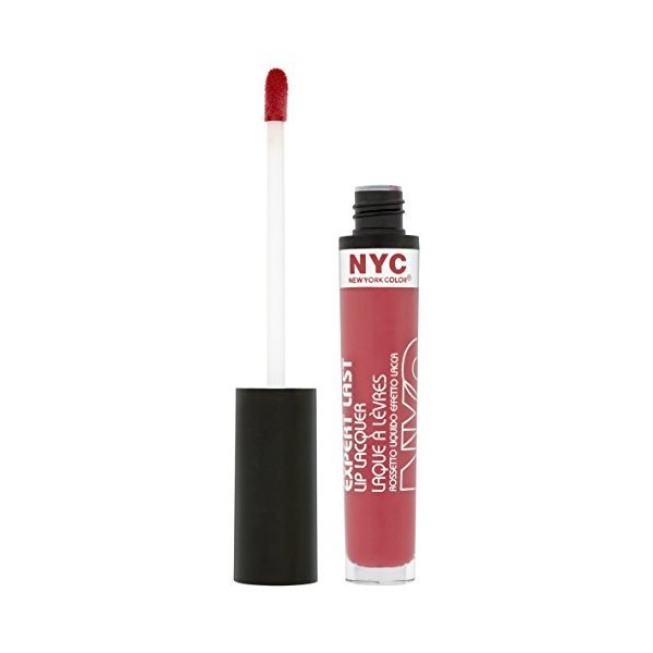 N.Y.C. New York Color Expert Last Lip Lacquer - Big City Berry (Pack of 2)