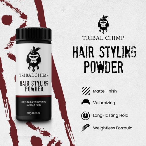 Tribal Chimp - Hair Styling Powder - 3 PC Set