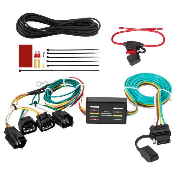Oyviny Replacememt for 56208 4 Pin Trailer Wiring Harness for 2014-2018 Jeep Grand Cherokee/Trailhawk/Latitude/Sport/Overland/Limited/75th Anniversary