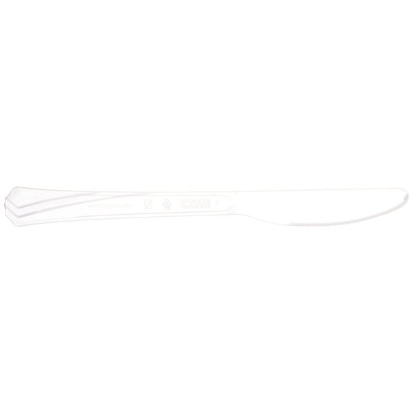 Sim Clear Plastic Knives, 51 Count