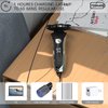 Electric Razor for Men, Mens Rotary Shavers, 4D Rechargeable Electric Shavers for Men, Wet & Dry Use, LCD Display, Child Lock, USB Ceramic Cordless Rechargeable Cordless Men's Rotary Shavers