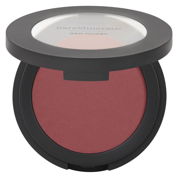 bareMinerals Gen Nude Powder Blush, Mineral-Based Pressed Powder Blush, All Day Wear, Buildable Coverage, Matte Soft Focus Finish, Talc-Free, Vegan