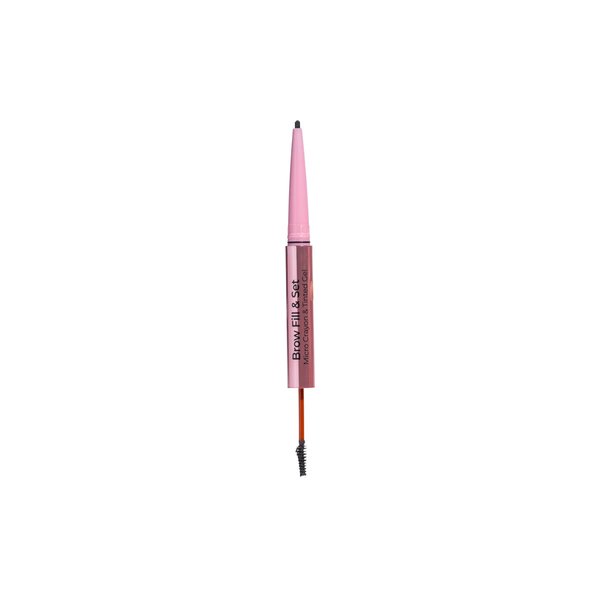 MCoBeauty Brow Fill & Set, Light/Medium, Double-Ended Brow Pencil & Tinted Gel, Natural Looking Volume, Vegan, Cruelty Free Cosmetics