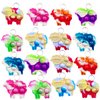 30 Packs Bulk Sheep Push Rainbow Bubble Mini Pop Fidget for Boy Girls Kids,Small Holiday Birthday Party Favors Supplies and Classroom Summer Student Prize