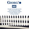 Giorgio G51 Graphite Small Travel Purse Hair Detangling Comb, Wide Teeth Pocket Comb for Thick Curly Wavy Hair. Hair Detangler Comb For Wet and Dry Everyday Care. Handmade of Cellulose, Saw-Cut Hand Polished