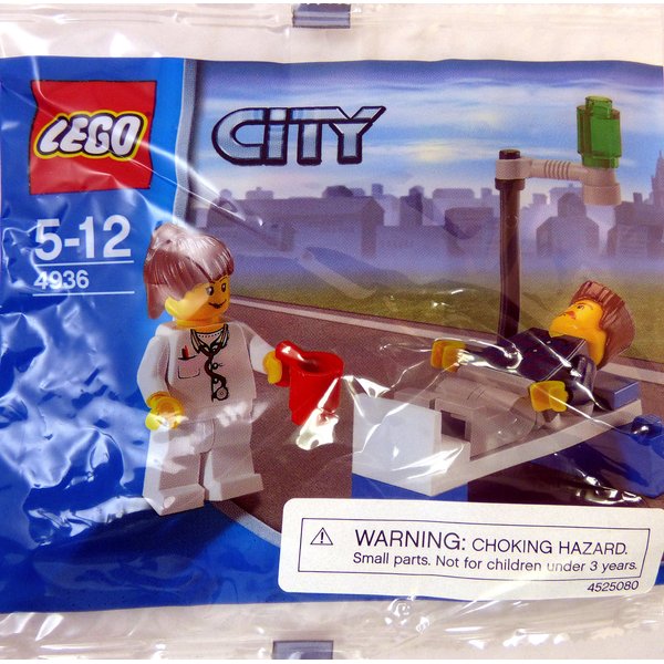 Lego City Set #4936 Doctor and Patient