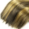 P1B/27 Human Hair Bundles Color #27 Straight Human Hair Bundles Honey Blonde Bundles Brazilian Unprocessed Virgin Hair 3 Bundles 10 12 14 Inch Highlight Bundles Hair Extensions