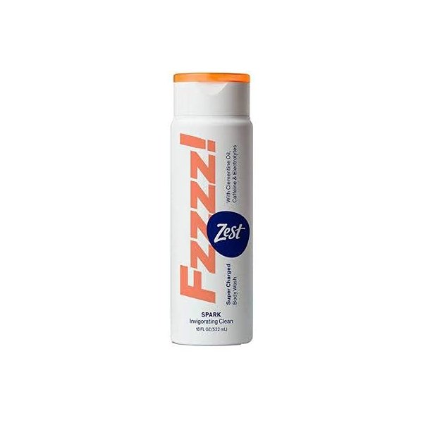 Zest Fzzzz! Spark Body Wash, 18 Fl Oz