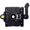 Desmond DLC-60 60mm Lever Lock QR Clamp 3/8" w 1/4" Adapter Arca-Swiss Compatible for Tripod Head Quick Release