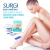 Surgi Microwave Body Hard Hair Removal Wax 4 Oz, 2 Pack