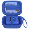 Elonbo Carrying Case for Bitzee Disney/Bitzee Magicals/Bitzee Interactive Toy Digital Pet, Bitzee Digital Pet Interactive Toy Storage Bag, Electronic Pets Travel Cover Organizer Holder, Dark Blue