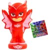 PJ Masks Bath Toy Set, Includes Catboy, Gekko, and Owlette Water Toys for Kids, Kids Toys for Ages 3 Up by Just Play