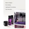 MIZON Collagen Mini Set to Improve Skin's Elasticity, Wrinkle Care, Daily Moisturizing Formula, Korean skin care, Gift Set, Travel Skincare Set (Set 1 (Toner+Emulsion+Eye Cream+Face Cream))