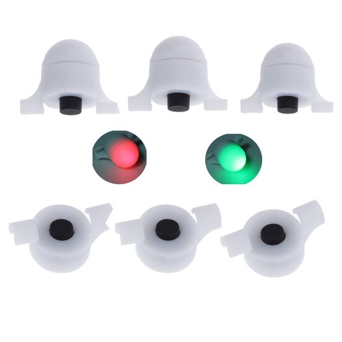 Lemonbest® Newest LED Night Fishing Strike Alert Glow Stick Bite Alarm, 3 Packs