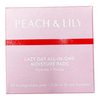 PEACH & LILY Lazy Day All-In-One Moisture Pads | Moisturize and Prepare Skin for Makeup | Hydrate & Revive | Broccoli, Carrot, Pomegranate Extracts & Panthenol | 60 biodegradable pads