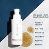 AHA/BHA Exfoliating Face Wash - 10% Glycolic Acid & Salicylic Acid Cleanser, Anti Aging Acne & Wrinkle Reducing Facial Exfoliant, Pore Minimizer & Brightening Scrub - Vegan & Cruelty Free, 4 oz