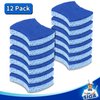 MR.SIGA Non-Scratch Cellulose Scrub Sponge, Dual-Sided Dishwashing Sponge for Kitchen, 12 Pack