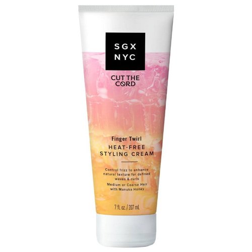 SGX NYC Cut The Cord Finger Twirl Heat-Free Styling Cream, 7 Fl. Oz.