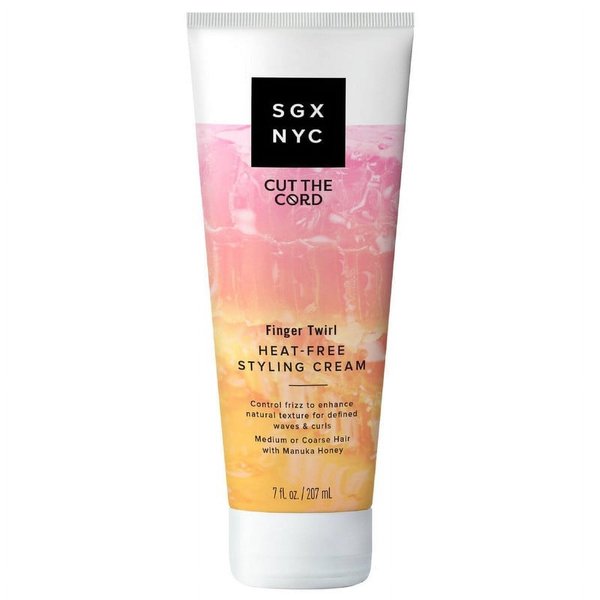 SGX NYC Cut The Cord Finger Twirl Heat-Free Styling Cream, 7 Fl. Oz.