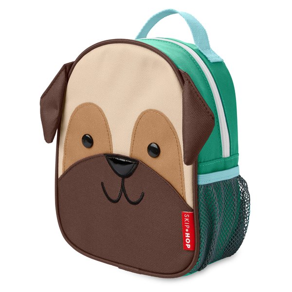 Skip Hop Toddler Backpack Leash, Zoo, Pug