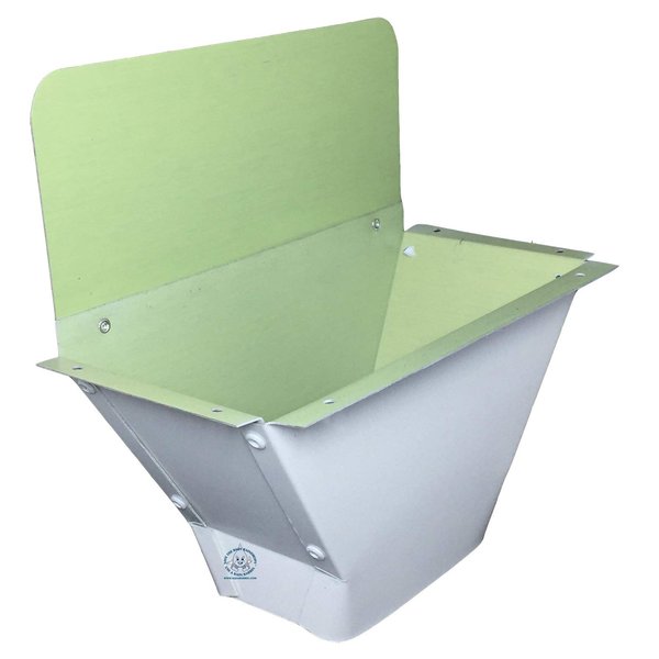 Wide Mouth Gutter to Downspout Funnel for 3x4 Downpipe (6 inch K Style Gutter, 3x4 inch downpipe)