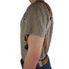 New Barsony Saddle Tan Leather Shoulder Holster for Beretta Nano right