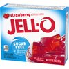 Jell-O Strawberry Sugar-Free Gelatin, 0.30 Ounce (8.5g), (Pack of 3)