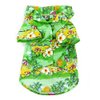 Dogo Tropical Island Dog Shirt - Green - Small