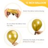 RUBFAC 80Pcs 12 Inches, Black and Gold Confetti Balloons Kit Party Balloons with Ribbons for Birthday, Wedding, Baby Shower, Graduation, Eucalyptus Party Decorations