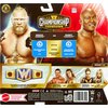 Mattel WWE Championship Showdown 2-Pack Action Figures & Accessory, Series #16 Brock Lesnar vs Bobby Lashley Collectible Set, 6-inch