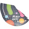 BLUE PANDA Blast Off Outer Space Birthday Party Hats (24 Pack) Black