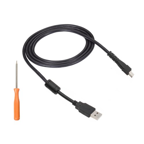 Compatible Nuance® Dragon PowerMic 4 Microphone Cable - Easy to Replace (3' Straight Cord)