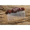 Brecciated Jasper Stone Hair Comb