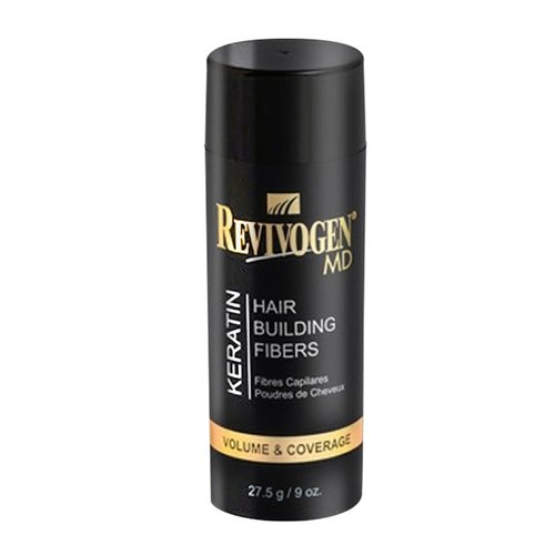 Revivogen MD Keratin Hair Building Fibers, Black, Unscented, 0.9 oz.