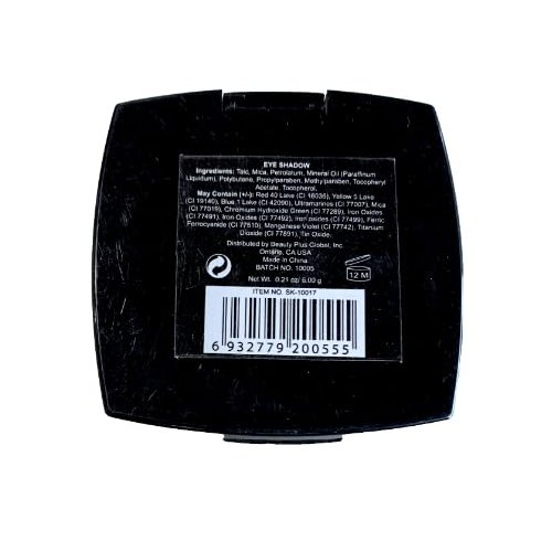 City Color Mosaic Gem Eye Shadow Palette, Green and Yellow