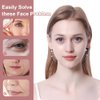 Face Lifting Tapes, 60pcs Face Lift Stickers Ultra-thin Invisible Face Tape for Instant Face Lifting, Hiding Facial Neck Wrinkles V-face Tightening Lifting Saggy Skin (Hourglass Shape Face Tapes)