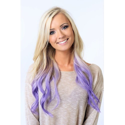 Purple Lavender Hair Chalk - Edge Blendable Hair Color for All Type of Hair, Brown Hair, Dark Hair, Temporary Hair Color Wax Great for Christmas Gift, Birthday Gift, Party Favor Gift, Halloween Gifts