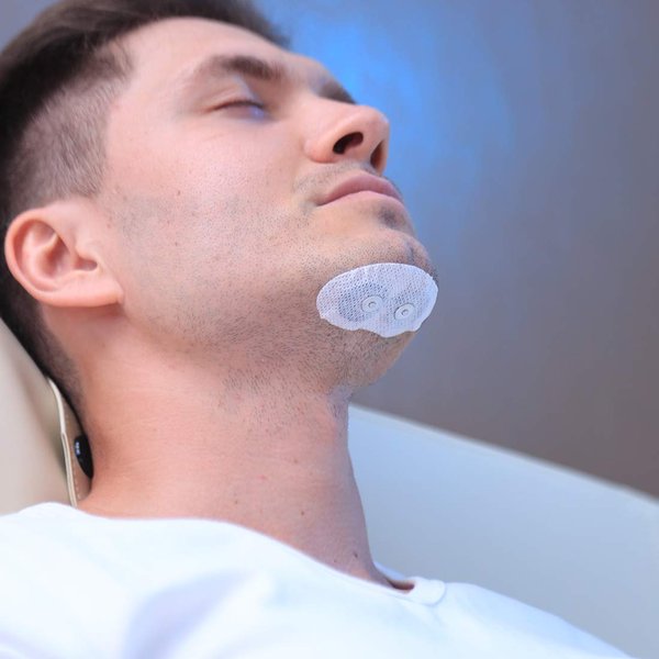 20pcs Conductive Strips For Snore Circle the Chin Throat Anti Snoring Device