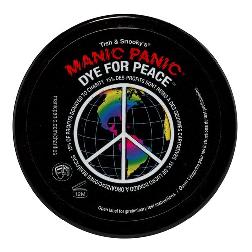 MANIC PANIC Pillarbox Red Hair Dye - Classic High Voltage - Semi Permanent Hair Color - Deep True Red Color - For Dark & Light Hair – Vegan, PPD & Ammonia-Free - For Coloring Hair on Women & Men