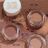 FLOWER BEAUTY By Drew Barrymore Chrome Crush Eyeshadow - Gel Powder + Buildable Formula - Shimmer + Glitter - Eyeshadow Topper (Quartz)