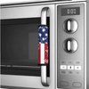 Maiyoinou 8 Pieces July 4th Patriot Flags Refrigerator Door Handle Covers Reusable Home Decoration for Fridge Oven Dishwasher Keep Clean from Smudges, Independence Day